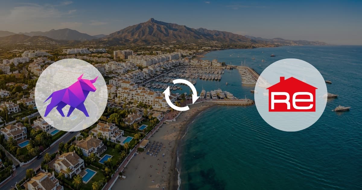 Chatbot con IA atendiendo consultas de propiedades inmobiliarias conectado a Resales Online CRM